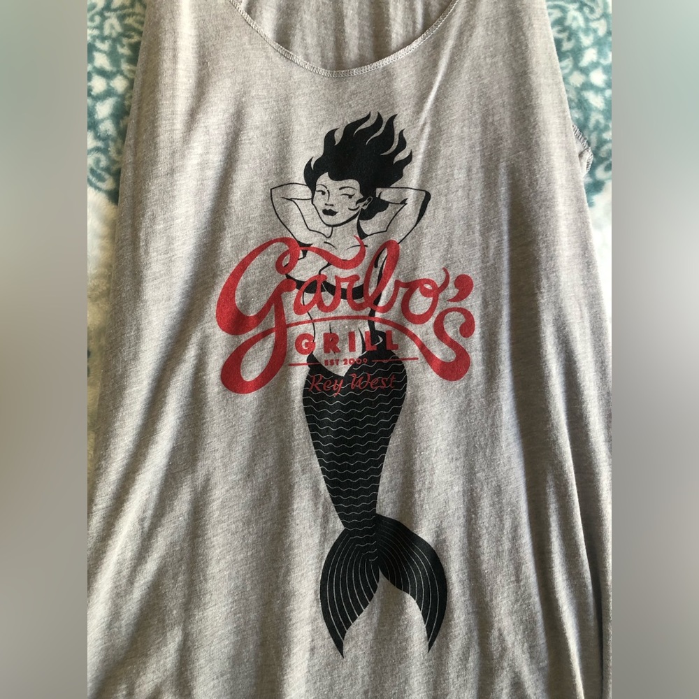 Garbo’s Key West women’s vintage classic tank top vacation souvenir shirt